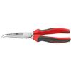 Radio pliers DIN5236B curved with 2-component handles 200mm